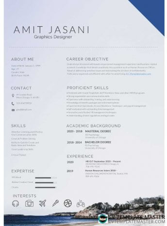 Free download: ‘Coasting’ CV template in MS Word format